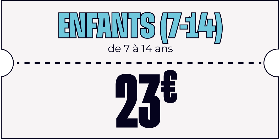 Enfant (7 à 14 ans) 2026
