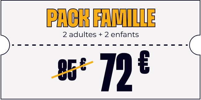 2 adultes + 2 enfants
