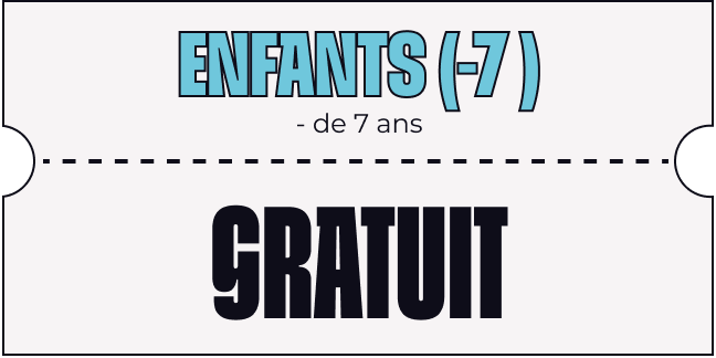 Enfant (- de 7 ans) 2026