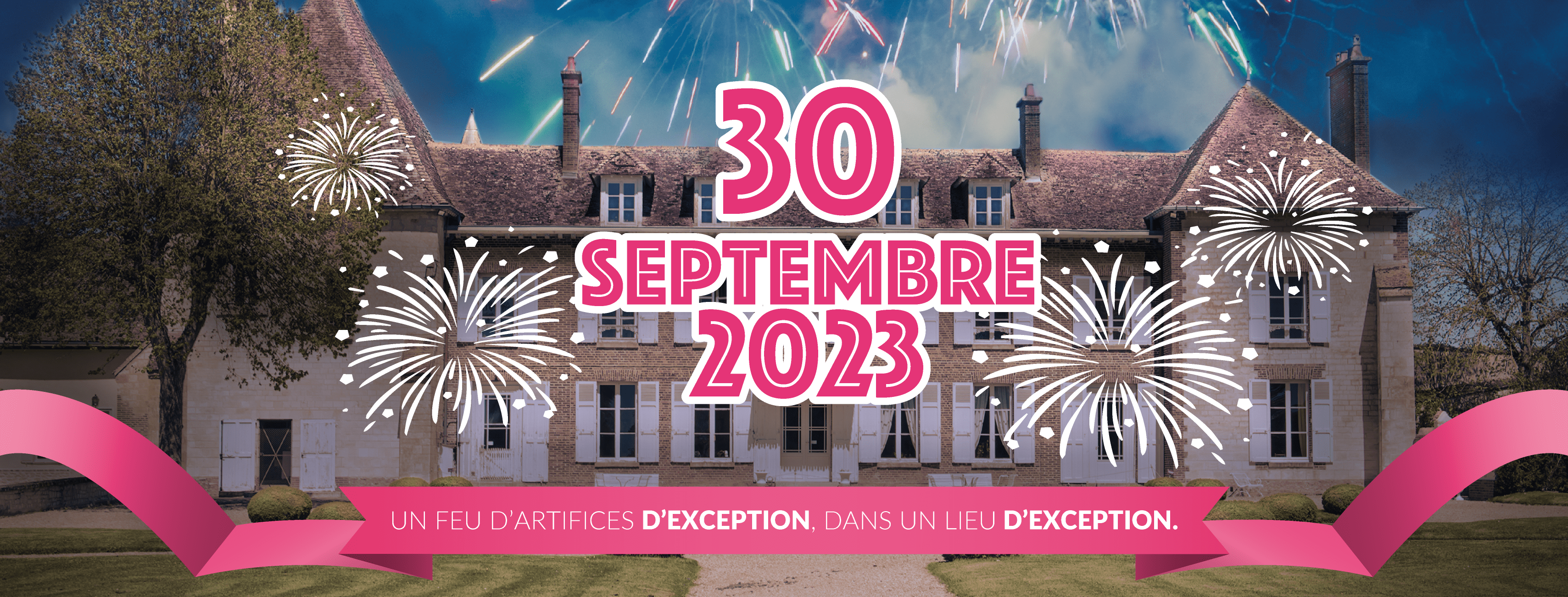 Bannière événement annulation