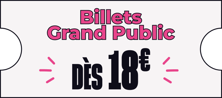 Billet Grand Public pour le Pyro'festival