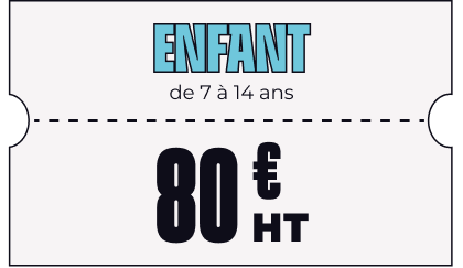 Billet Enfant VIP